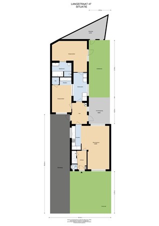 Floorplan - Langstraat 47, 6333 CD Schimmert